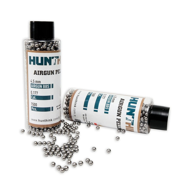 Hunthink 4.5 mm Çelik Bilye BBs (1500 Adet)